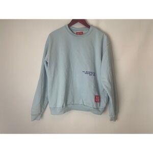 The Met PacSun Museum of Art Crew Neck Sweatshirt Blue M Medium New York